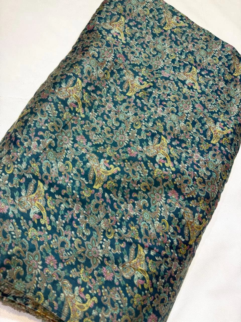 Slate Grey Jaipuri Block Print Handblock Print Pure Cotton - Slate Grey